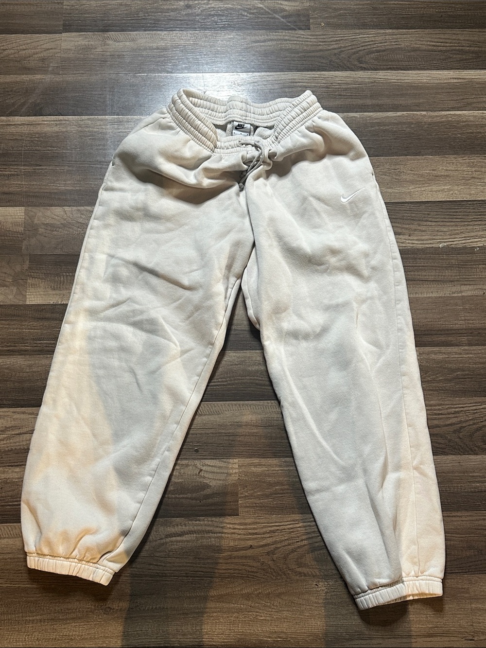 Nike Cream Men's Fleece Jogger Sweatpants